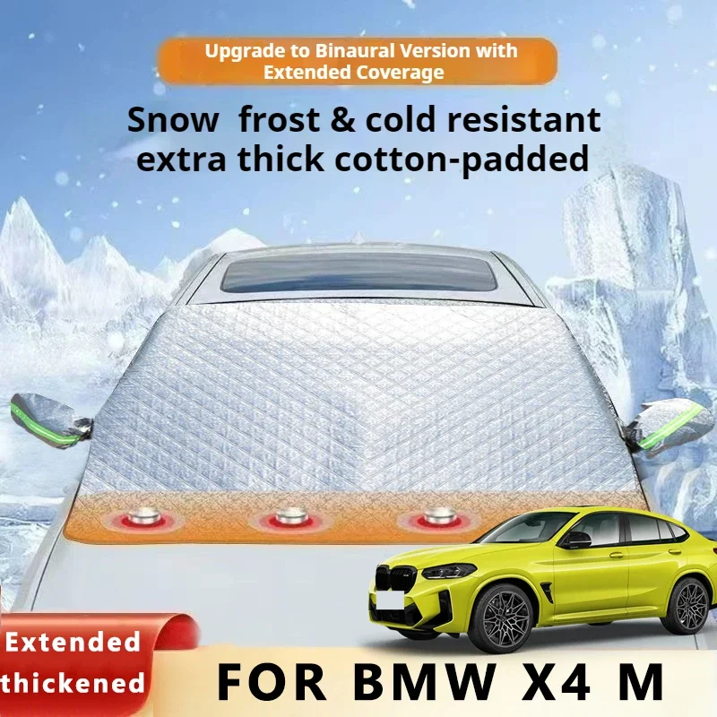 

Thickened Car Now Sunshade Windshield Cover With 5/9 Magnets UV Protection Anti Snow Sunlight For Front Windsh for BMW X4 M