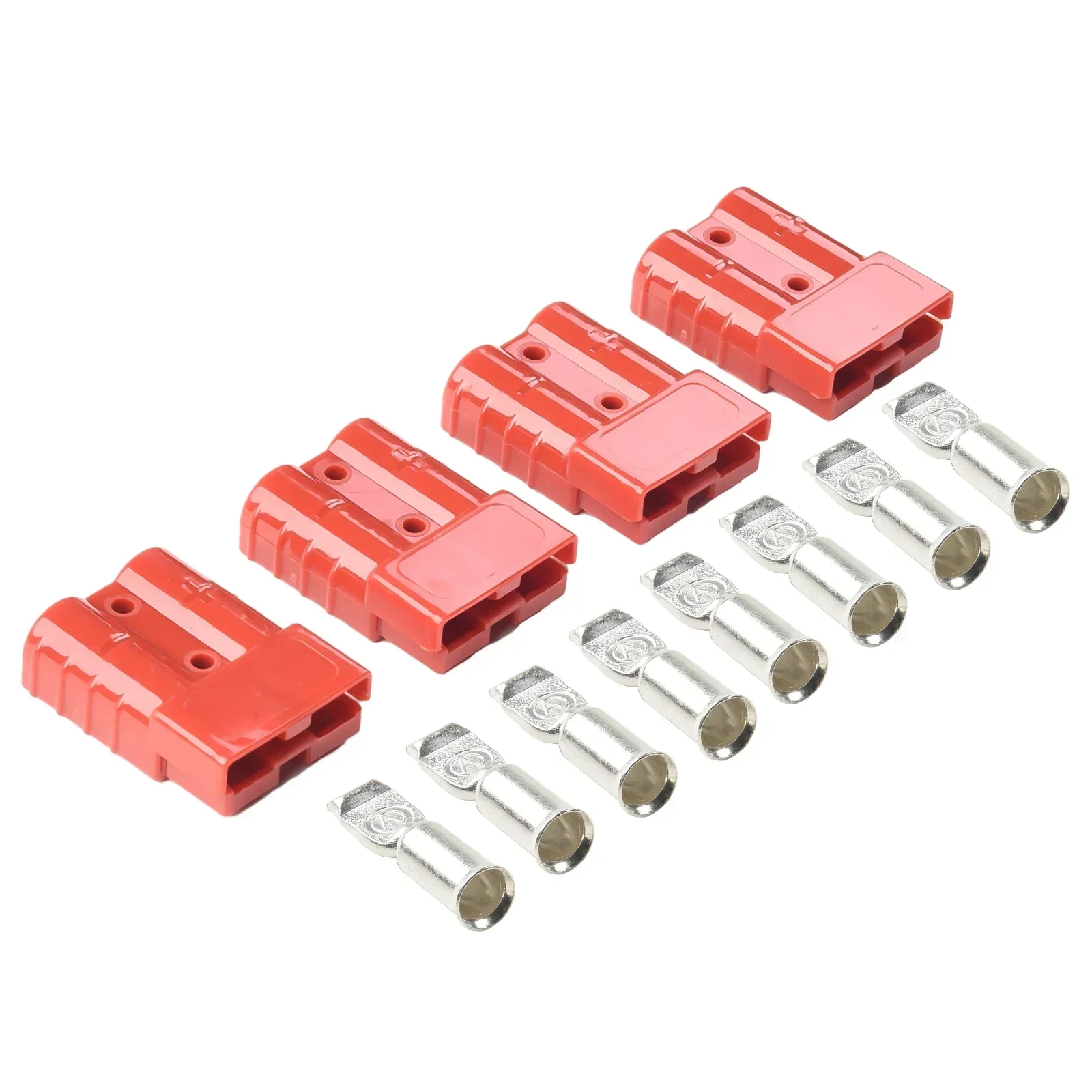 50A Connector For Anderson Style Plug Connectors DC Power Solar Caravan Motorcycle Socket Battery Charging Adapter Accessories