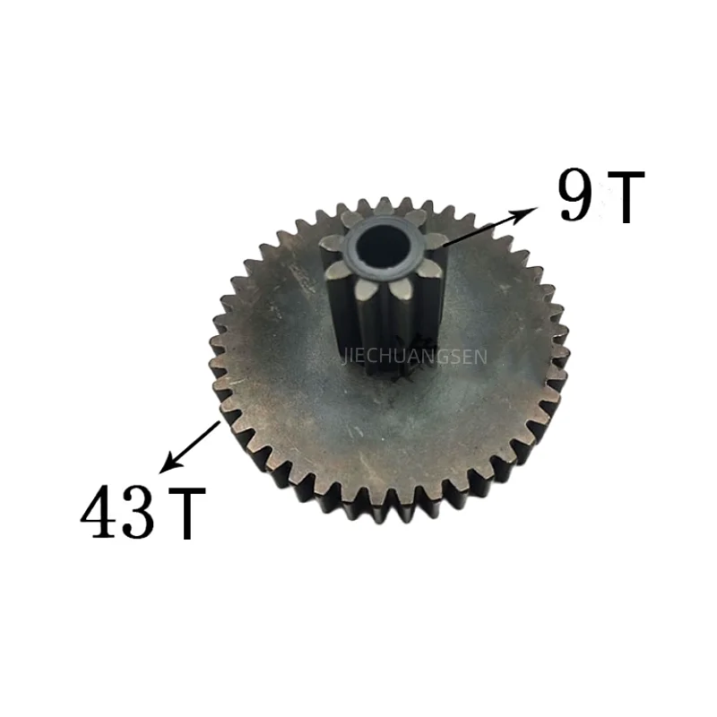 Original New Helical Gear 9T-39 Teeth/Spur Gear 9T-43Teeth Used For Original Deli 9959 Shredder Accessories