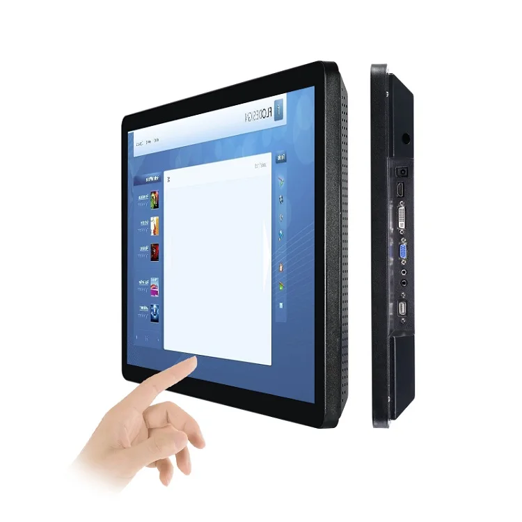 Rugged Panel PC Touch Screen 27 Inch J1900 I3 I5 I7 All In One Open Frame Panel PC Industrial