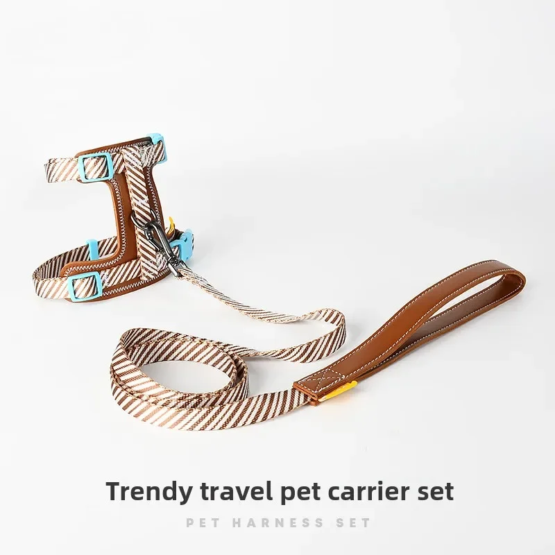 loudik-fashion-light-luxury-leather-cat-dog-chest-strap-adjustable-leash-set-small-dog-pet-supplies-cat-puppy-accessories