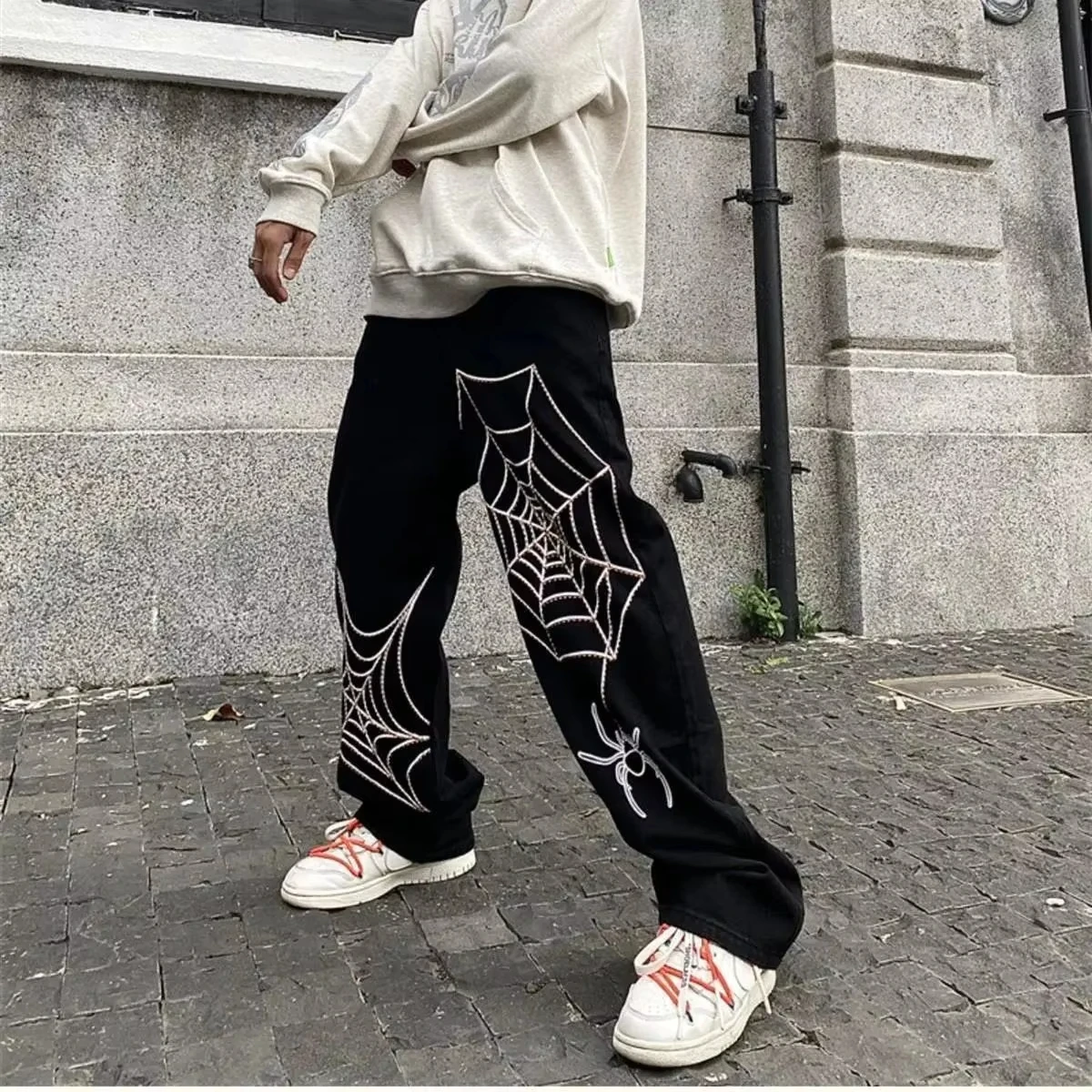 Men Women Hip Hop Straight Lon - 3D Printing Web ulasan dan harga