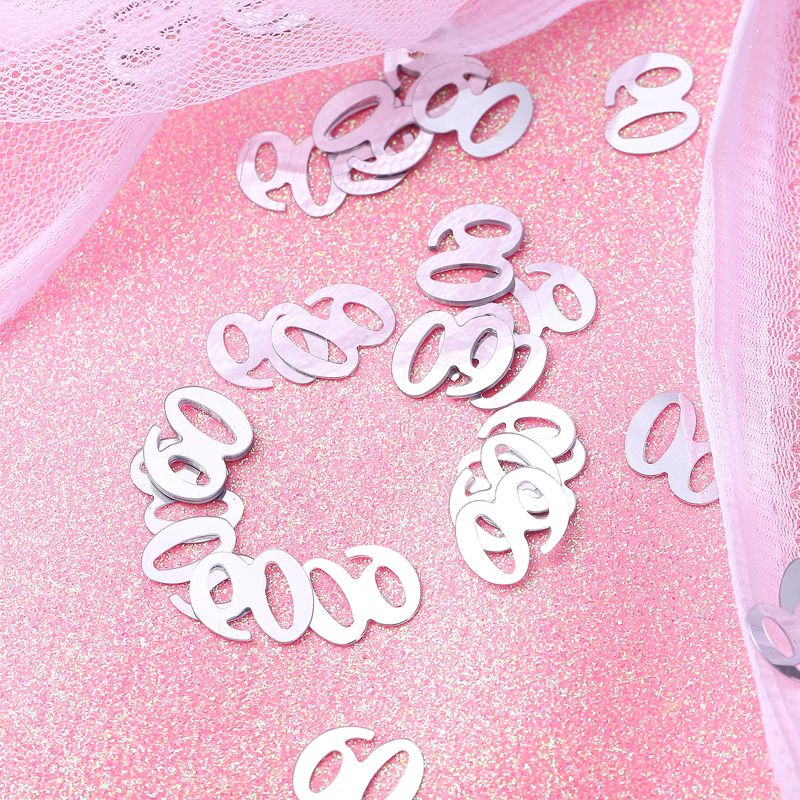 

1200pcs Number Number Confetti Confetti Bright Supplies Birthday Decoration Sequins Scatter Table Festive