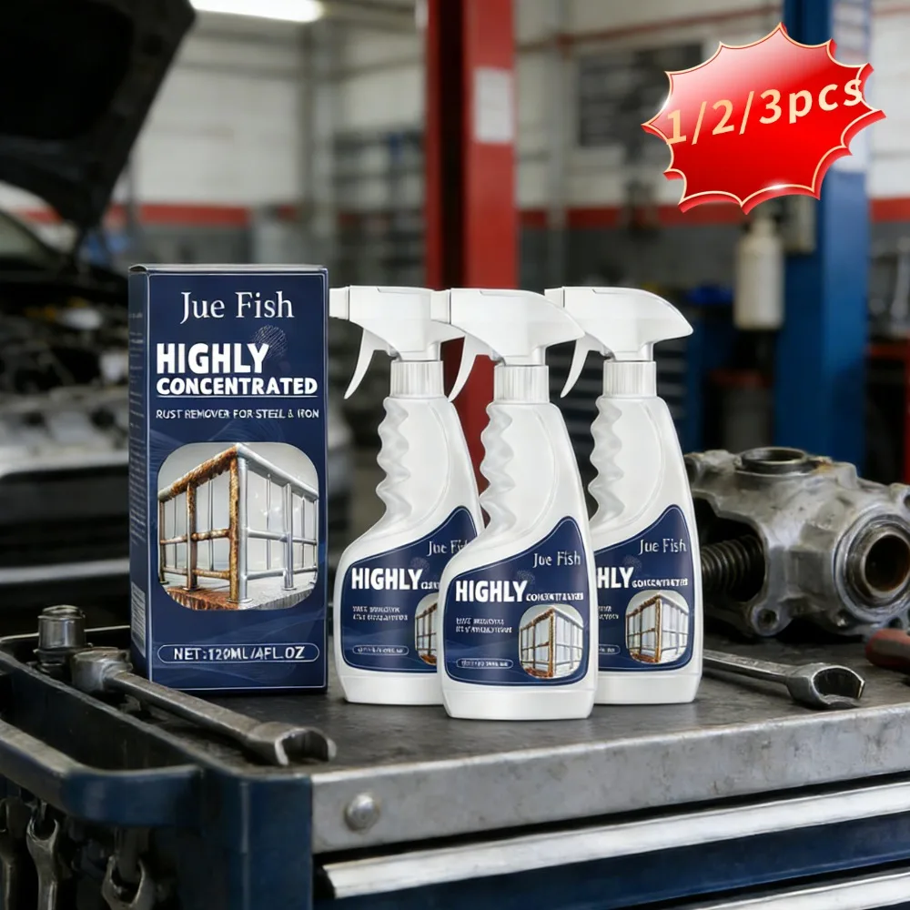 

Мощное средство для удаления ржавчины с металла, растворитель для обслуживания автомобилей, быстрое удаление ржавчины, 1/2/3 шт.