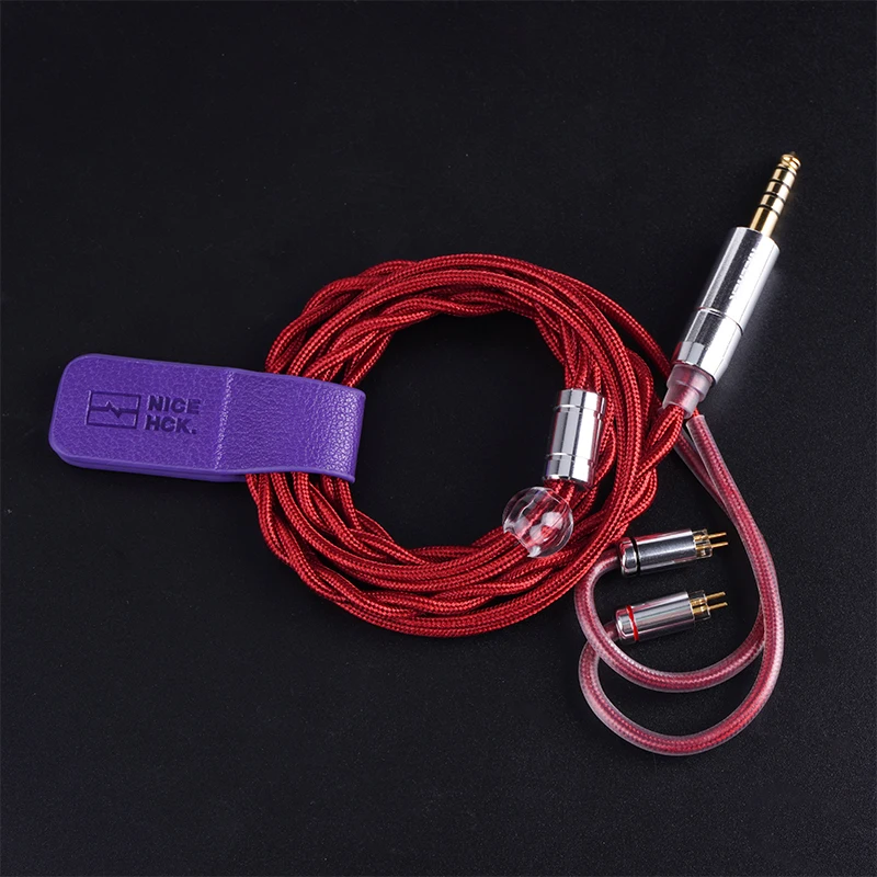 NiceHCK Pengikat Kabel Kulit Asli Dua Sisi Jepitan Kawat Isap Magnetik Manajemen Ikatan Kawat Organizer Aksesori Earphone