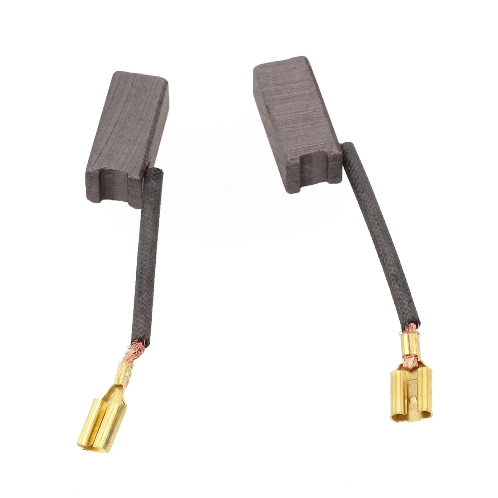 2PCS Carbon Brushes For GBH36V-LI 36VF-LI GBH36V SDS Drills H36 MA D35 Model Replacement Parts 8x7x18.5mm With Copper Connectors
