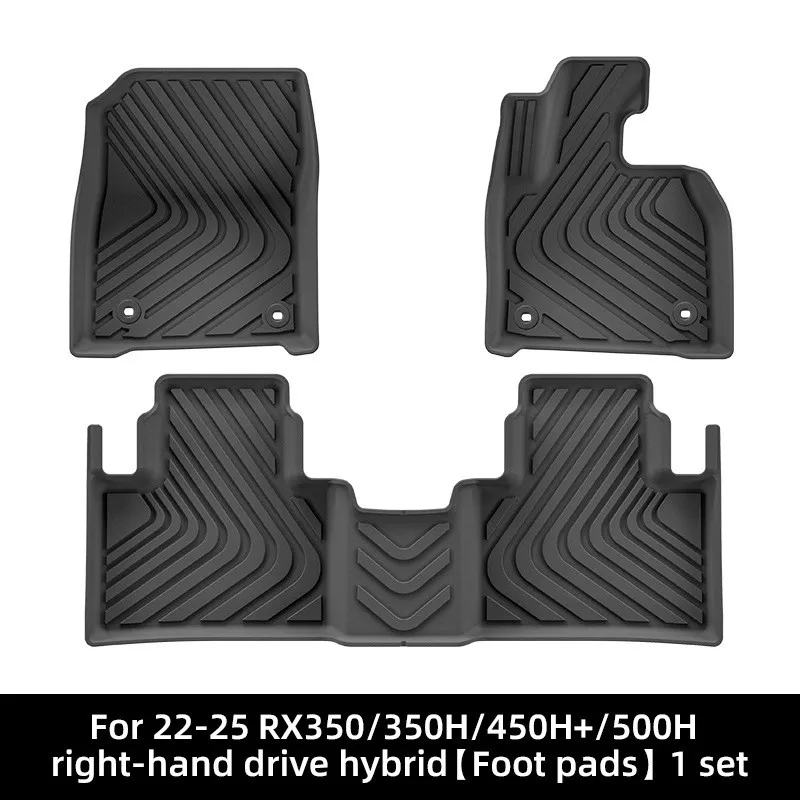 Use for RHD 2025 new LEXUS RX450 RX350 car carpet custom car floor mat trunk mat LEXUS RX450h RX350 waterproof car floor mat RHD