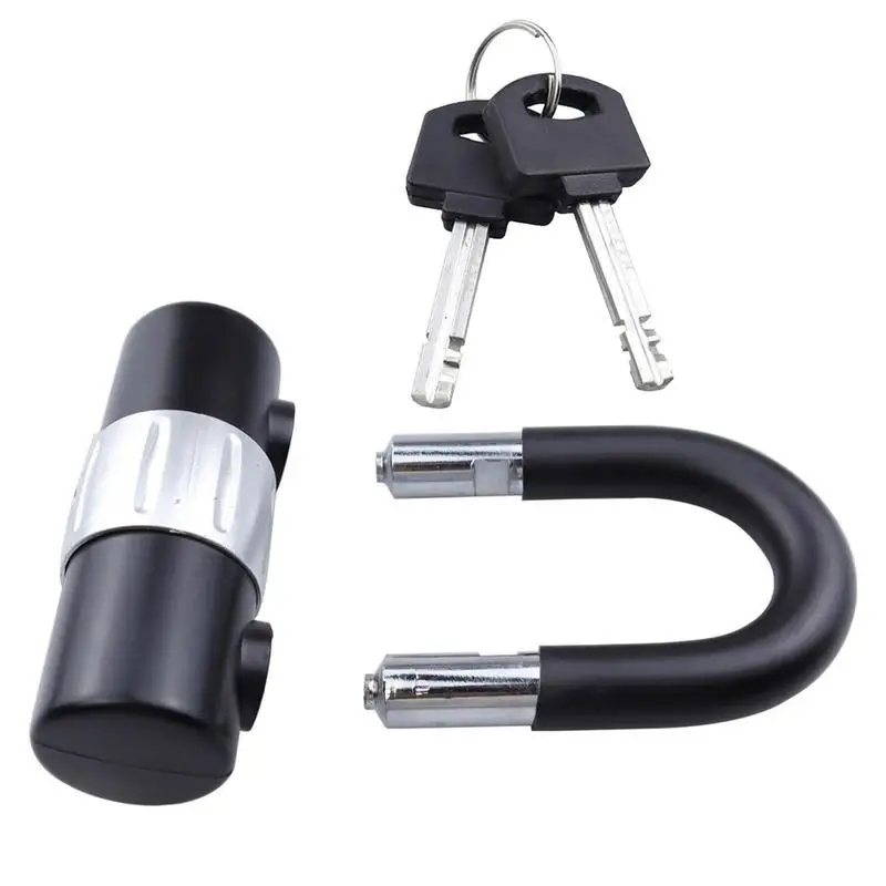 

Motorcycle Heavy Duty U Lock Unbreakable Hardened Steel Bike U Lock Anti Theft Waterproof Road Bike Padlock Outdoor Security key