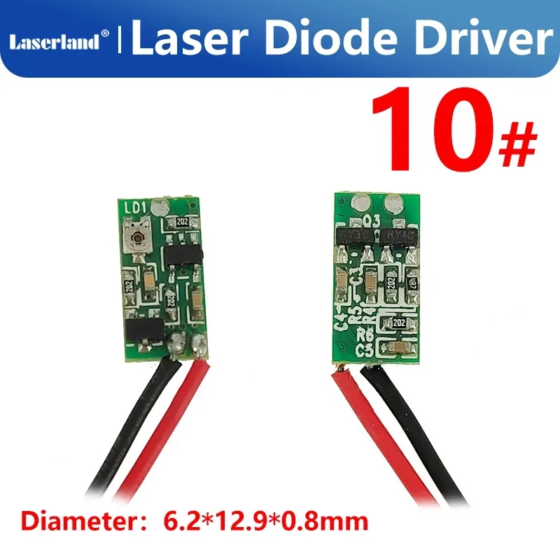 

Red Infrared 635nm 650nm 780nm 808nm 5V 5-20mW Laser Diode Drive Circuit Constant Power APC