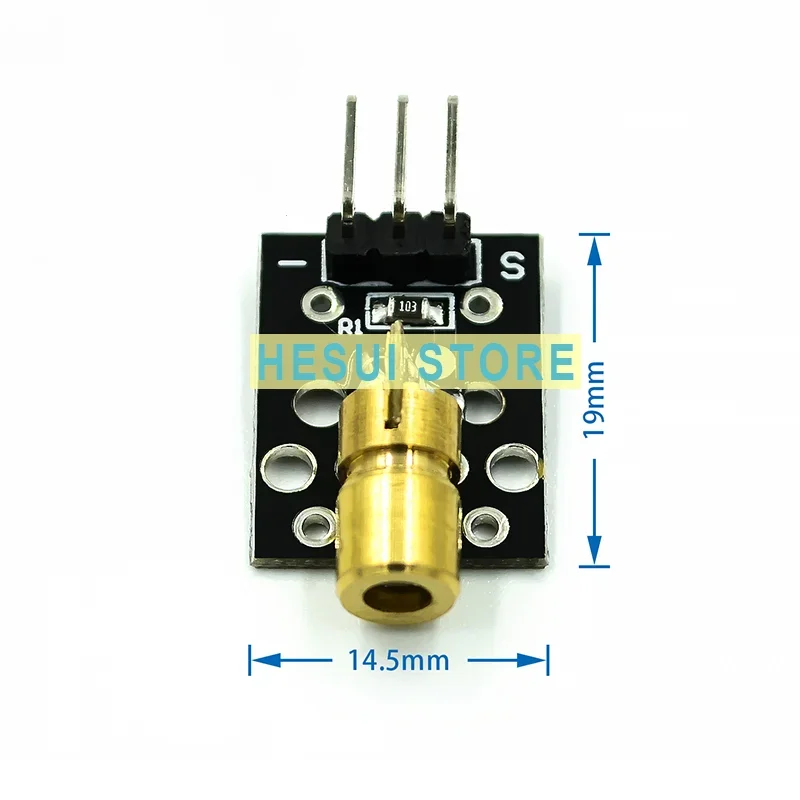 Módulo sensor de cabeça laser KY-008 aplicável