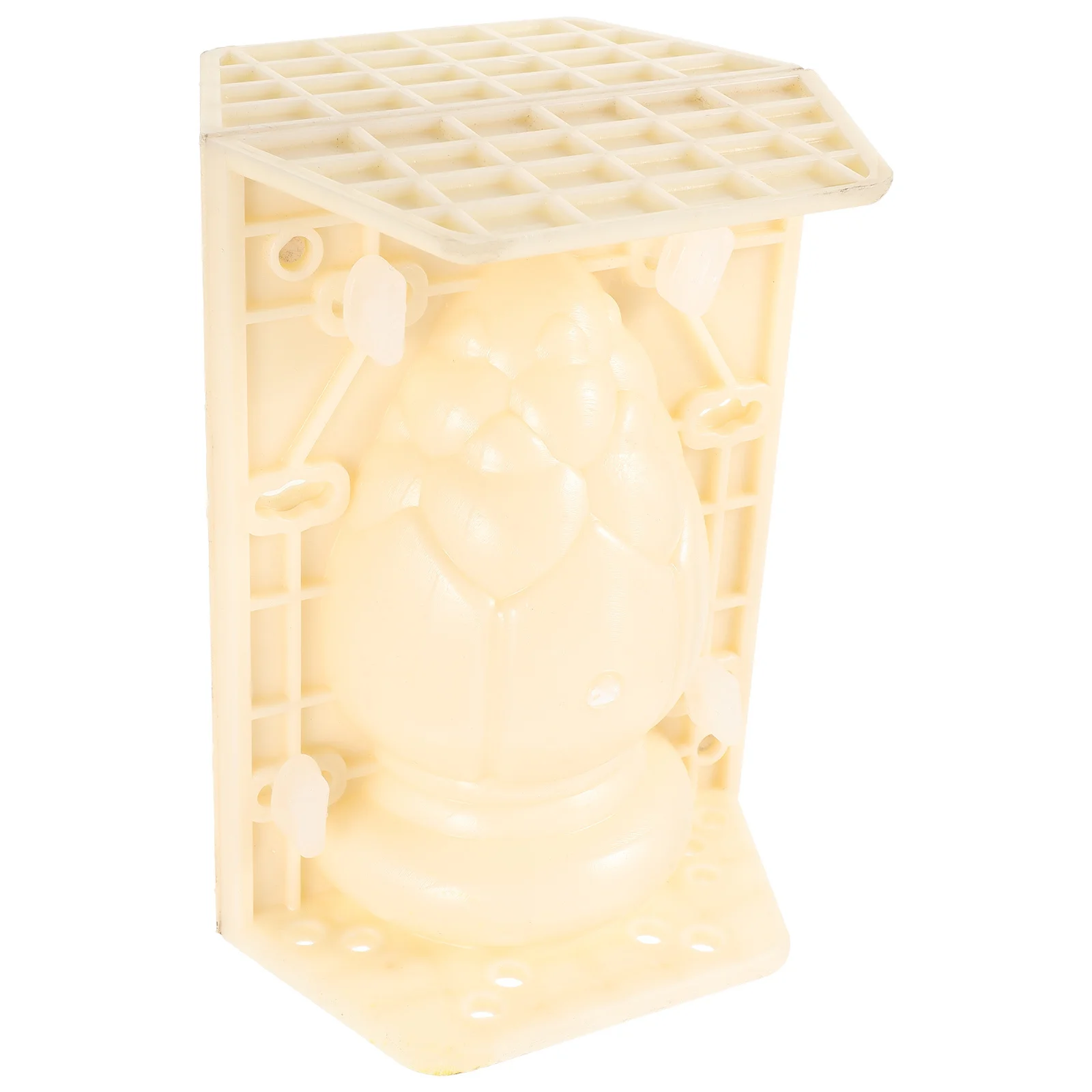 

Concrete Mold for Roman Column Balustrade DIY Cement Forming Lightweight Strong No Burrs for Outdoor Fence Pathway