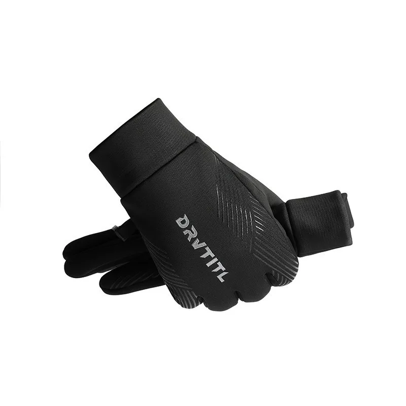 

Men's Winter Warm Cycling Gloves - Coldproof Fleece Non-slip Touch Screen Gloves for Outdoor Sports/Skiing/Takeaway Staff