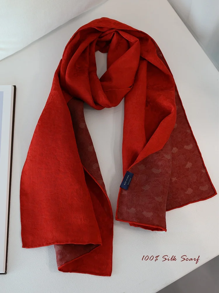 Echarpe-en-soie-traditionnelle-bain-fen-double-face-rouge-intense-echarpe-en-soie-haut-de-gamme-coffret-cadeau-echarpe-a-motifs-floraux