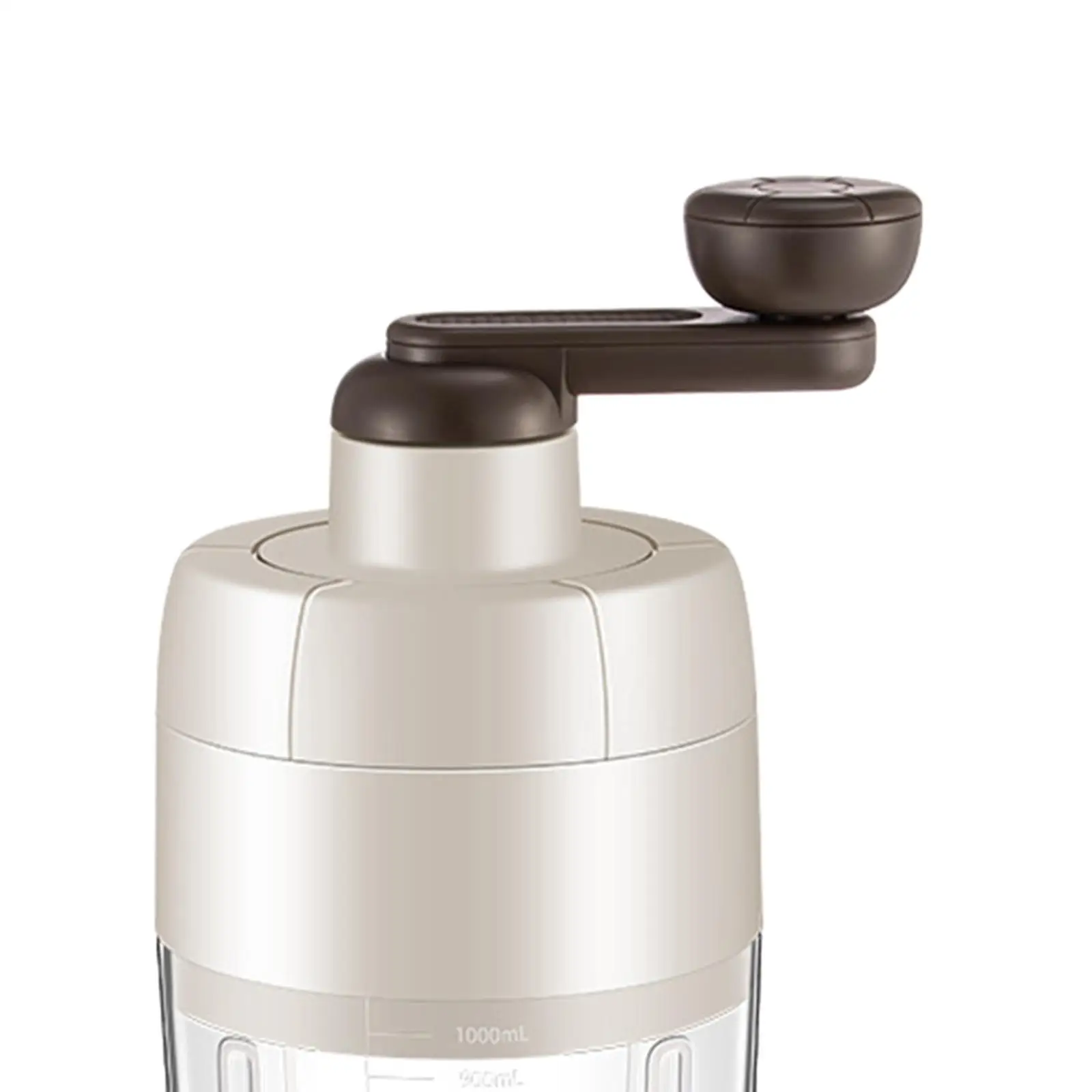 Mini Hand Crank Ice Crusher Ice Shaved Machine Lightweight DIY for Home