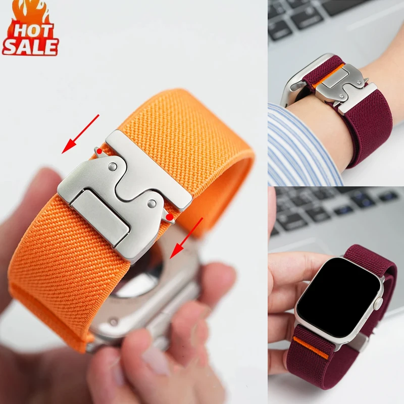 yZ[zApple Watch Ultra 2 oh 49mm 44mm 46mm 42mm 40mm 45mm 41mm uXbg IWatch correa V[Y 10 9 8 7 6 5 3 SEppV[gXgbv