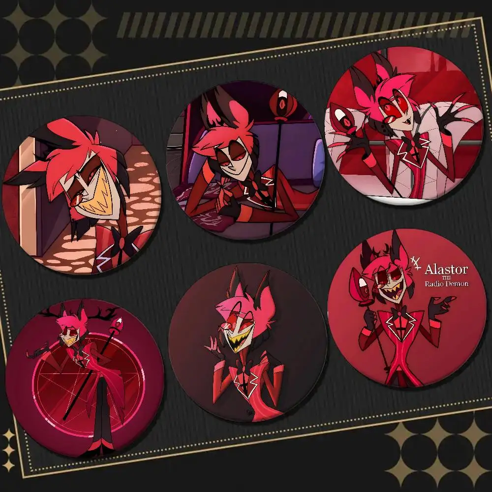 Cartoon Alastor Anstecknadeln Anstecknadeln Hutnadeln Broschen Geschenke Dekor Rucksäcke