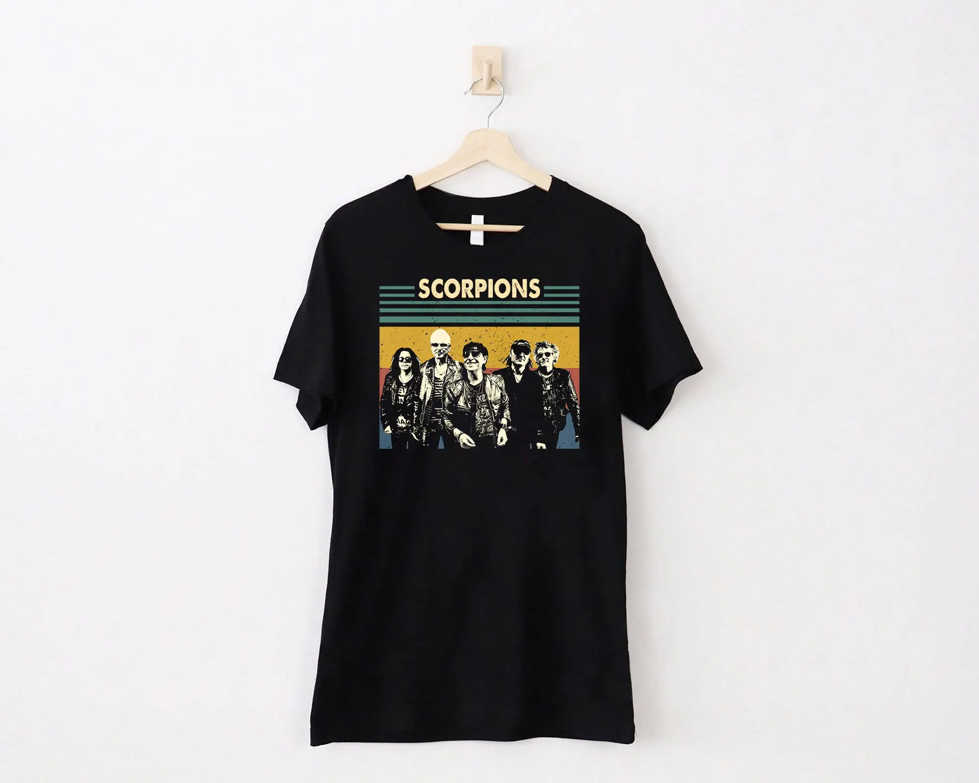 Scorpions Vintage T Shirt Music GifT For Friends And Family