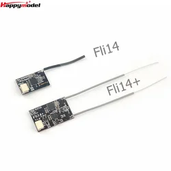 Flysky 2.4G Fli14 / Fli14+ 14CH Micro Receiver OSD RSSI output With PA power amplification for RC Racing Drone