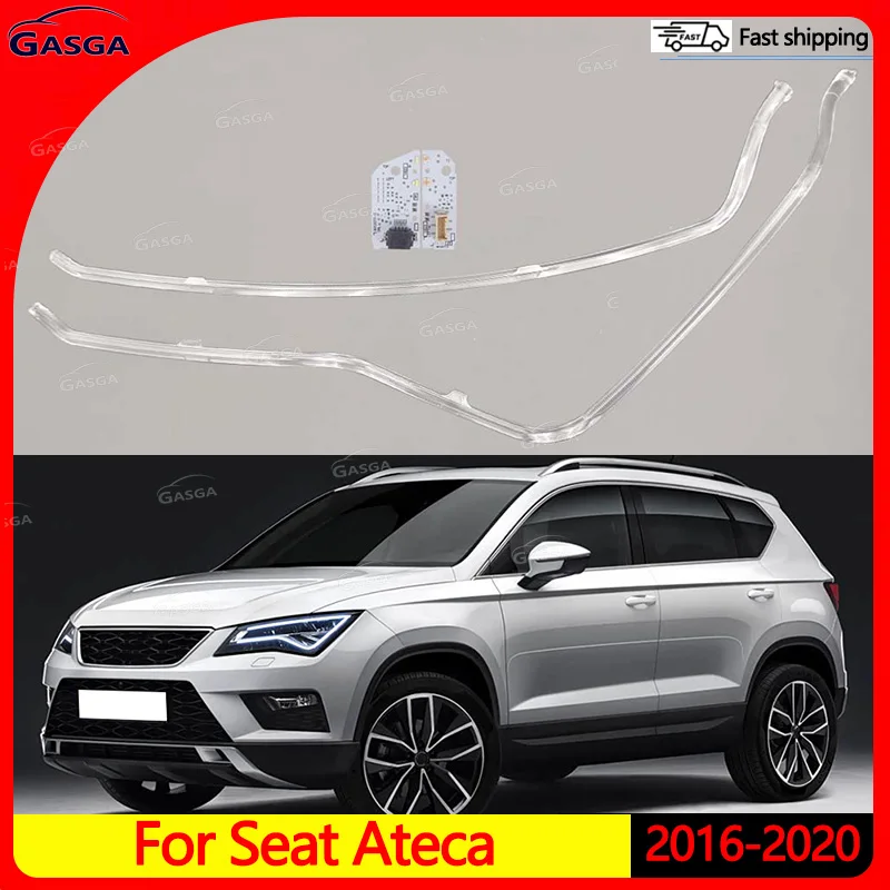 Daytime running light guide strip Headlight Light Guide Strip And Light Source For Seat Ateca 2016-2020