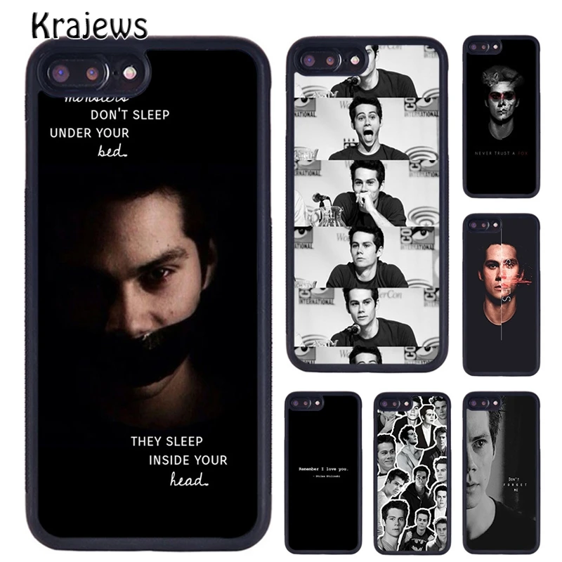 Krajews Dylan O'Brien Teen Wolf cool Phone Case Cover For iPhone 16 15 14 plus X XS XR 11 12 13 pro max coque