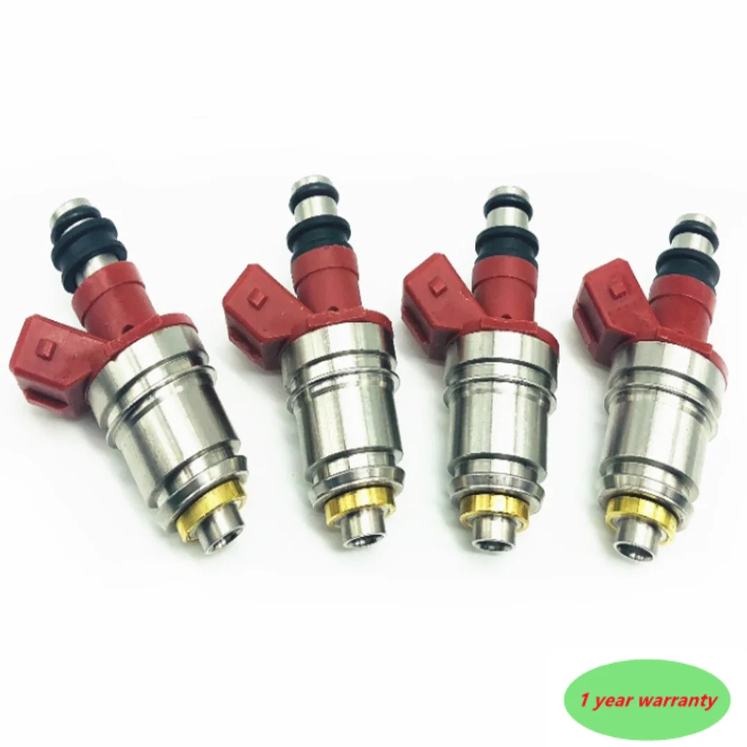 

4Pcs New Fuel Injectors 16600-86G00 For Nissan Pickup D21 2.4L I4 1990-1995 16600-86G10 JS21-1