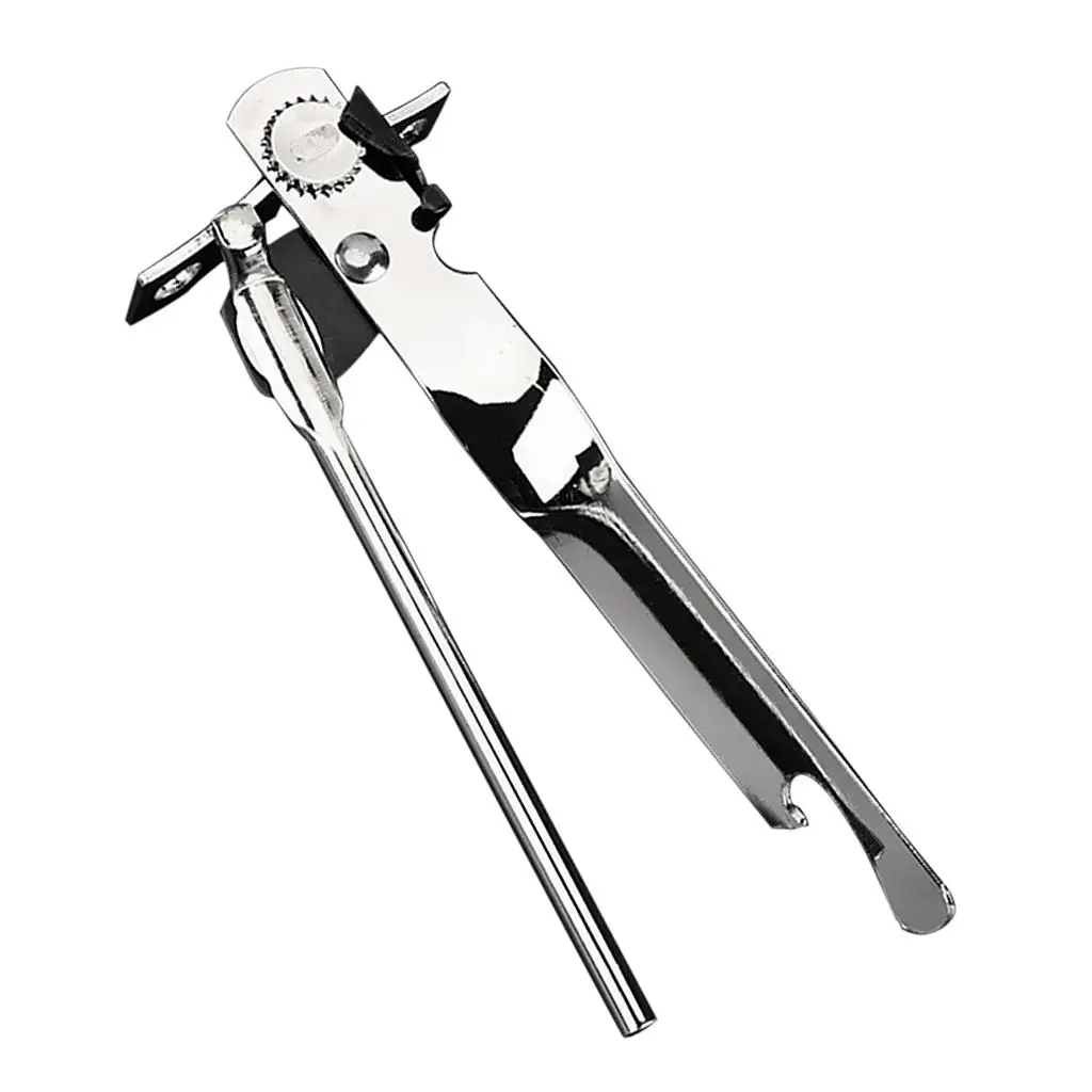 1 Piece Stainless Steel Can Opener Tin Pull Metal Tin Can Bottle Cap Opener Kitchen Cabinet Utensils 17 x 4 cm