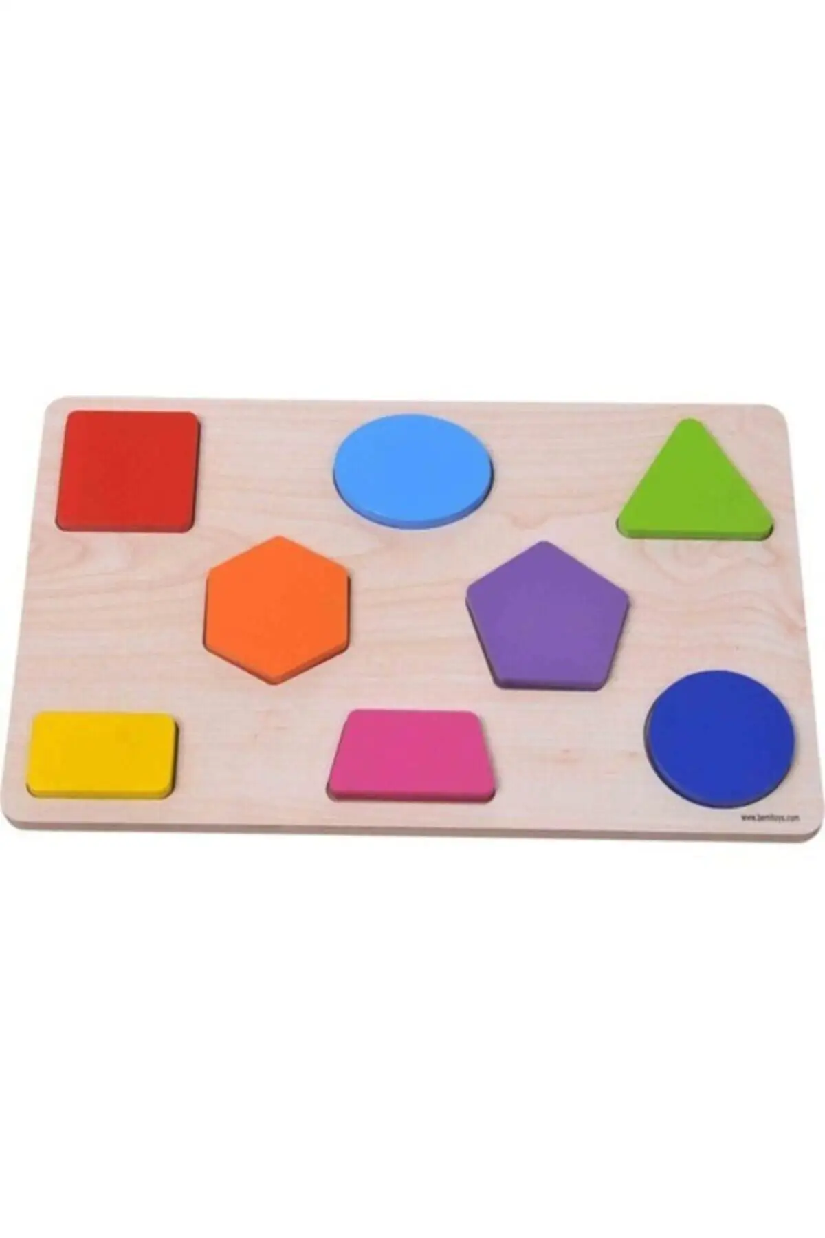 Houten Geometrische Puzzel
