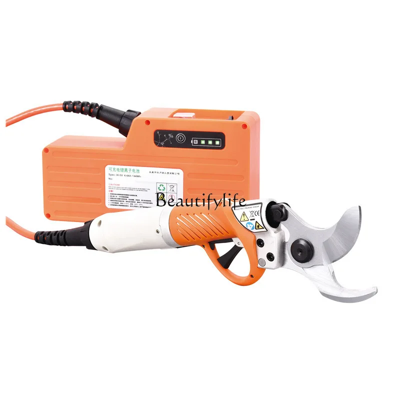 

4.5Cm lithium battery pruning shears handheld gardening shears rechargeable