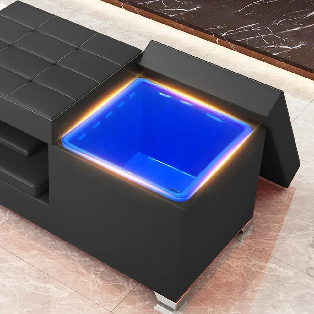 

Портативная уникальная спа-салон для волос, модная роскошная удобная эргономичная кровать для шампуня, современная простая мебель Cadeira De Barbearia