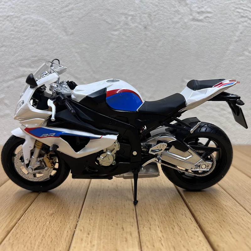 1:12 Scale Diecast Alloy S1000RR Motorcycle Toys Cars Model Classics Adult Nostalgia Collectible Souvenir Gifts Static Display