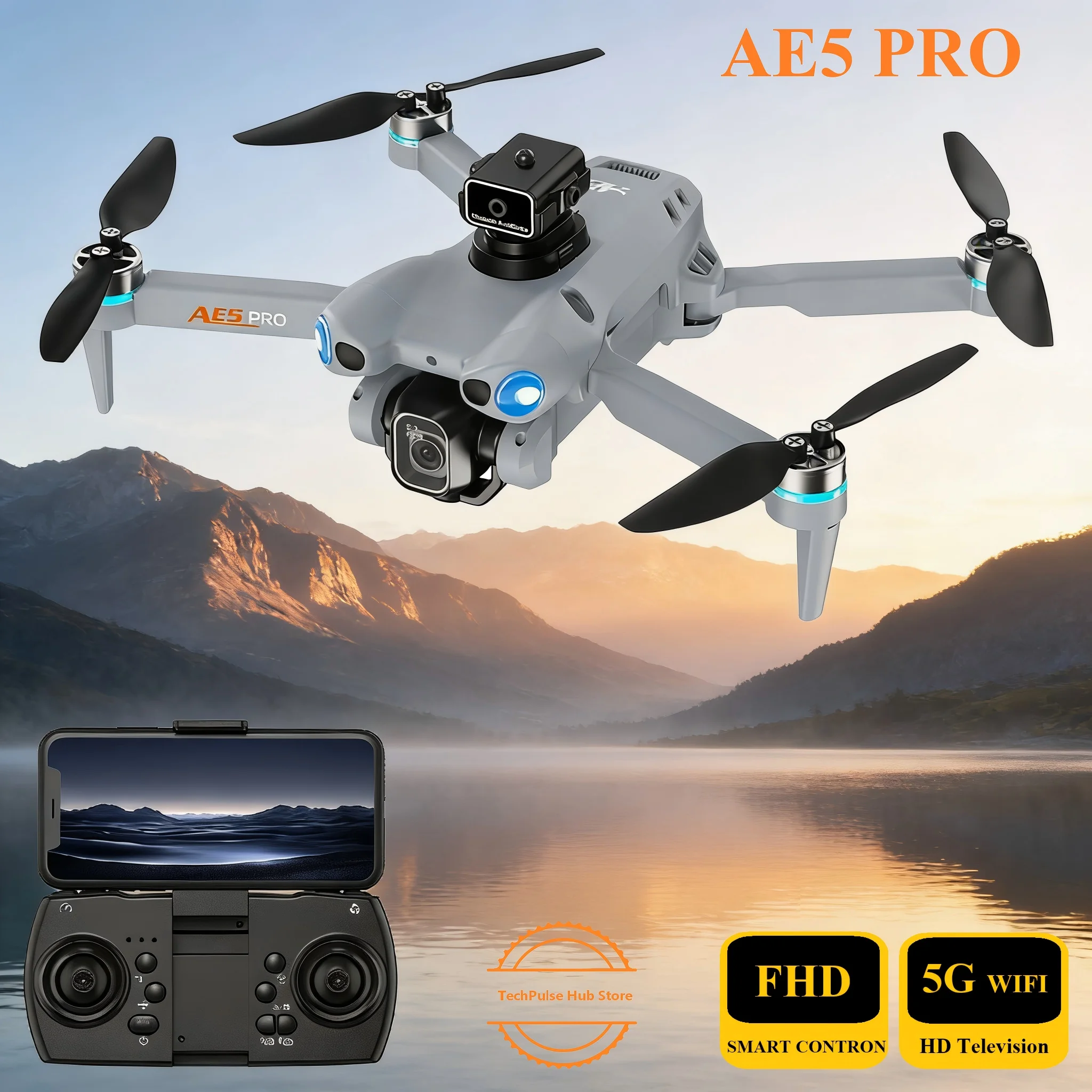 AE5 Pro Drone 4K Pr… - image