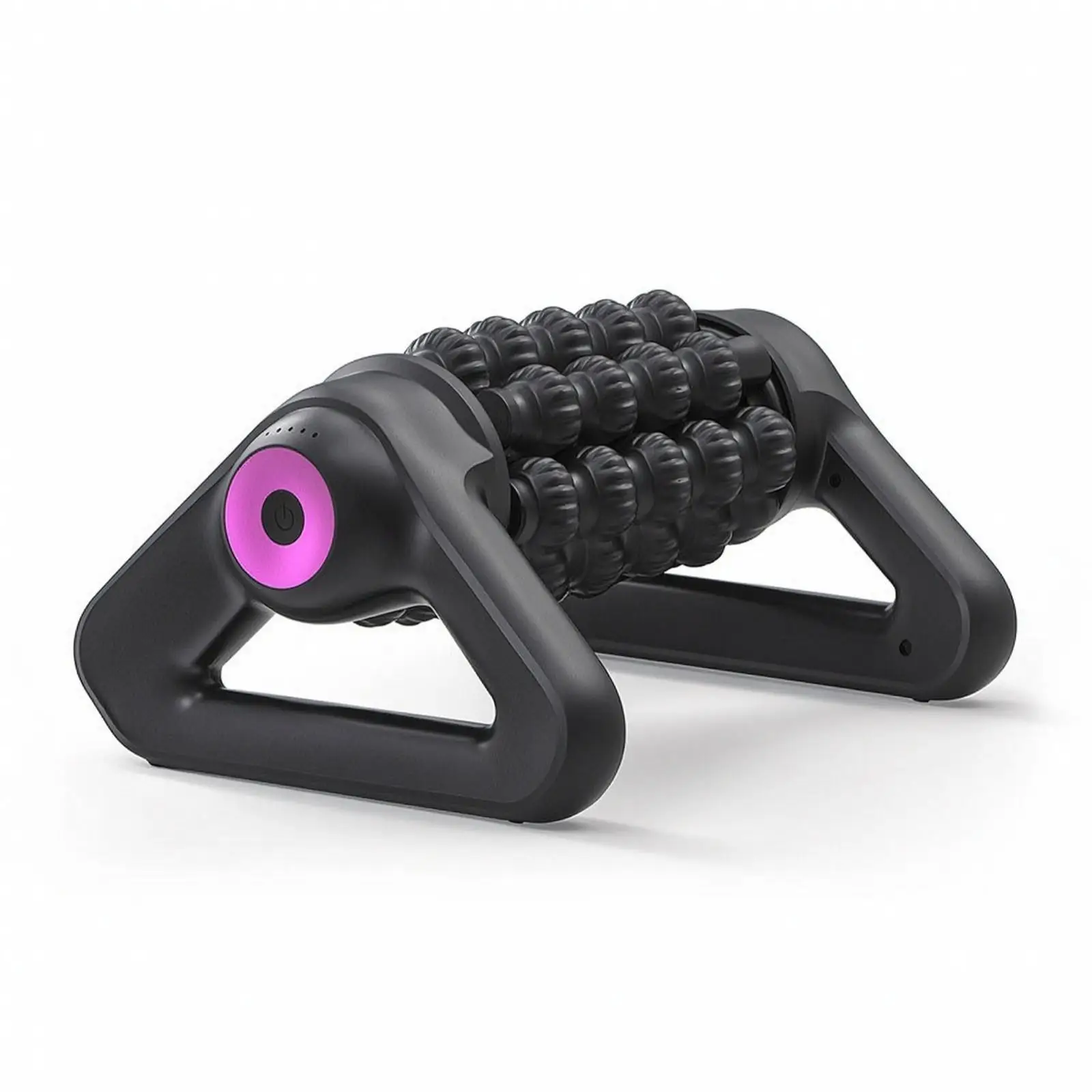 Electric Handheld Massage Roller Automatic Electric Roller Textured Handheld Rolling for Athletes, Runners, Home, Gym