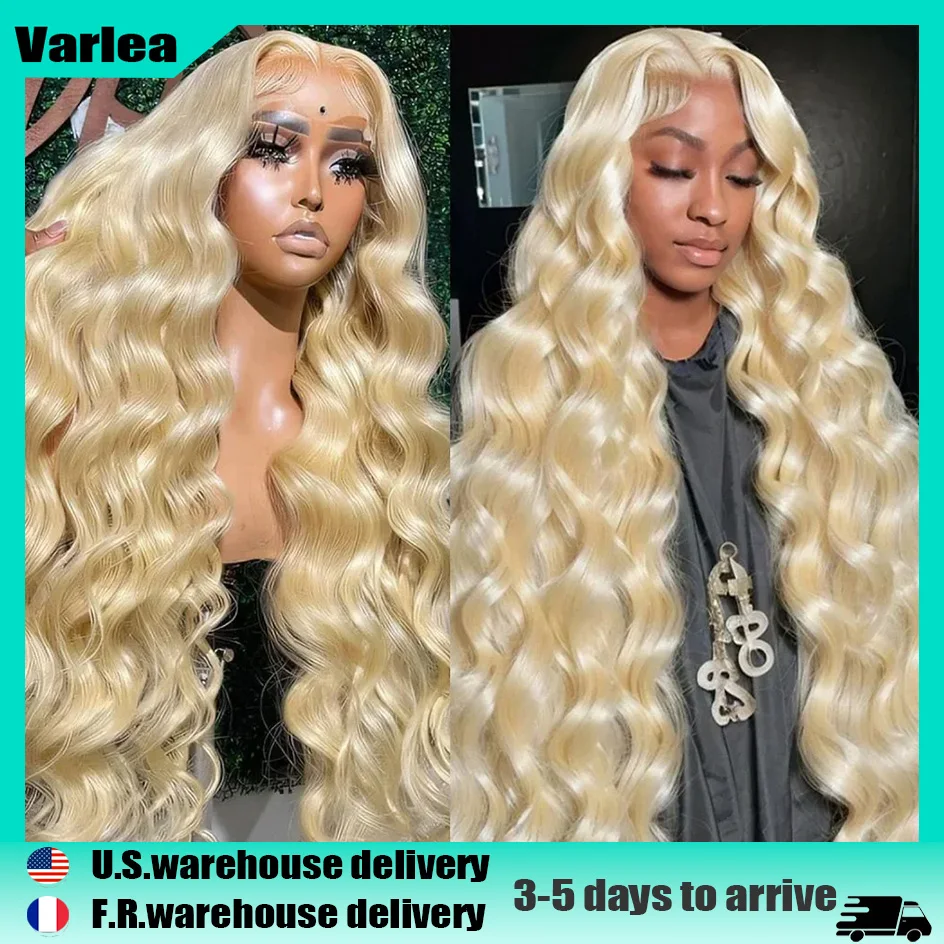 Varlea 38 Inch 613 Hd Lace Frontal Wig 13x6 Body Wave Wig 13x4 Lace Front Wigs Loose Body Wave Honey Blonde Wig Human Hair