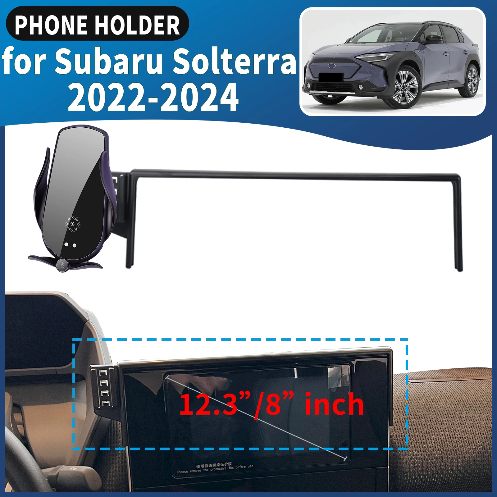 

fit for Subaru Solterra 2022 2023 2024 Car Phone Holder Mount Vehicle-Specific GPS Navigation Easy Installation accessoires