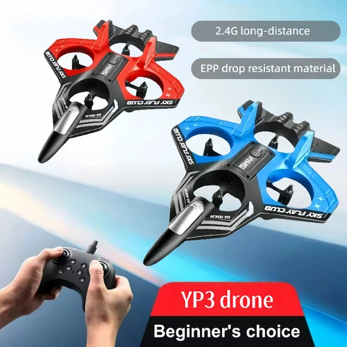 YP3 Espuma RC Acrobacias Aircraft de combate resistente 2025 Nuevo modelo de avión de 4 ejes Regalo para niños