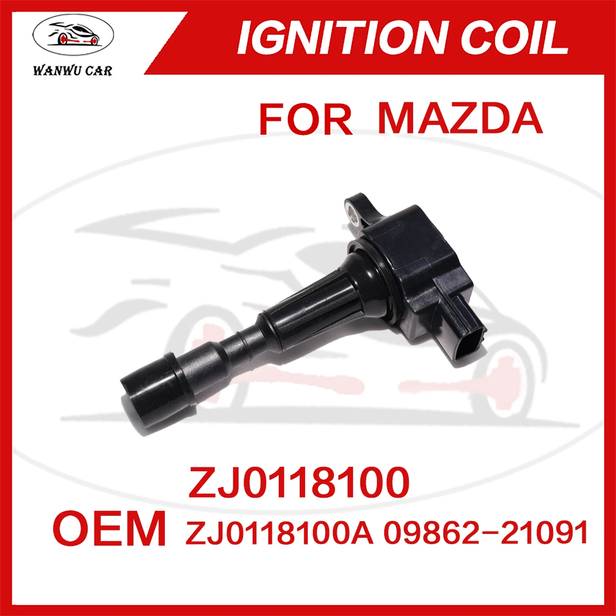ZJ0118100 Ignition Coil Igniter Suitable For MAZDA NISSAN SUZUKI