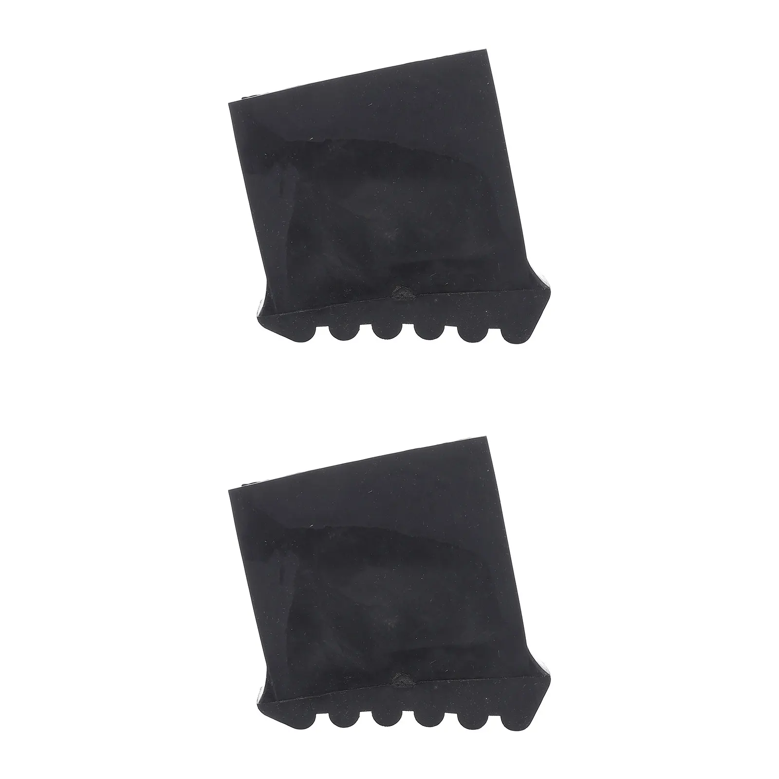 2pcs Ladder Feet Covers Non-skid Replacement Pads Thick Durable Floor Protection Wear-resistant Anti-slip Mats Construction