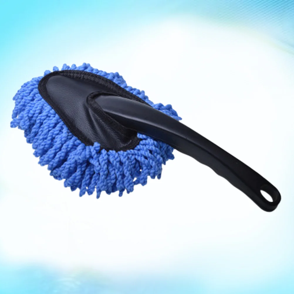 

Exterior Cleaning Dirt Dust Tool Portable Car Interior Brush Home Use Wash Duster(Blue)