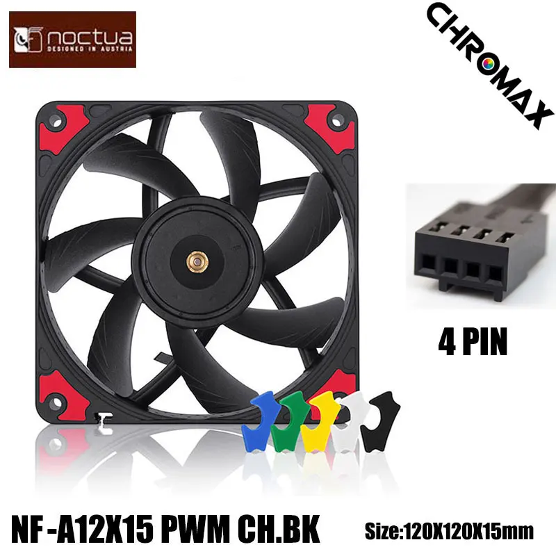 Noctua NF-A12x15 pwm 4pin 120x120x15mm chassis lüfter