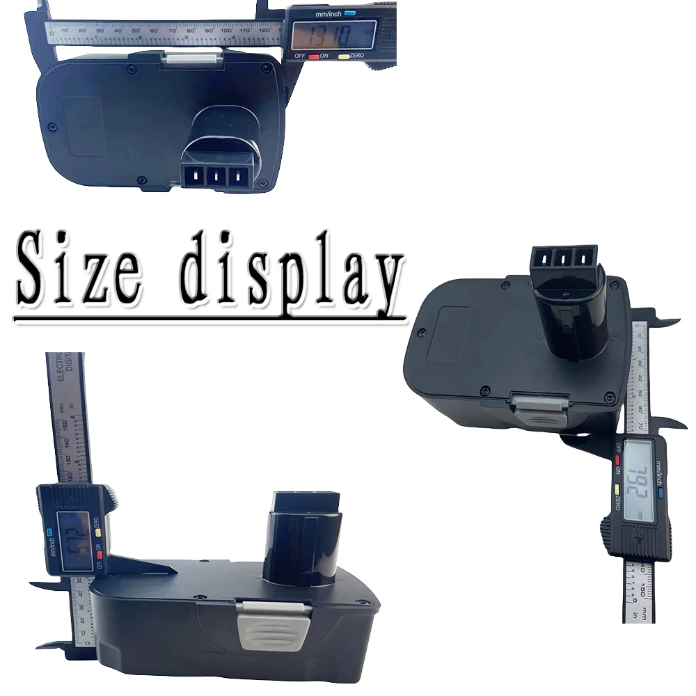 استبدال بطارية الحفر اللاسلكي العلامة التجارية 18 فولت 6800 مللي أمبير بطارية Ni-CD لأداة الطاقة Interskol H18