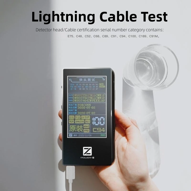 MF001 ChargerLAB POWER-Z MF001 MFi Cable Tester