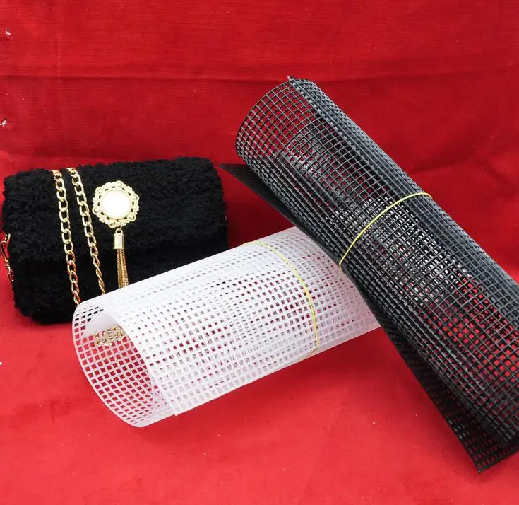 10PCS Round Square Grid Net Cover for Weave Handbag Shoulder Bag Handmade DIY 60*42cm 50*33cm