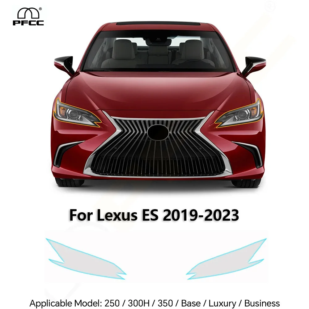 

For Lexus ES 250 300H 350 2019-2023 Car Headlight Rearview Paint Protective Film PPF TPU Clear Bra Anti-scratch Resistant Kit