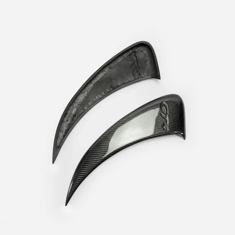 ل 13-16 بورش 981 Boxster ألياف الكربون GT نوع الجانب القناة تنفيس لامعة الألياف درابزين مدخل هواء طقم الجسم تقليم اكسسوارات السيارات