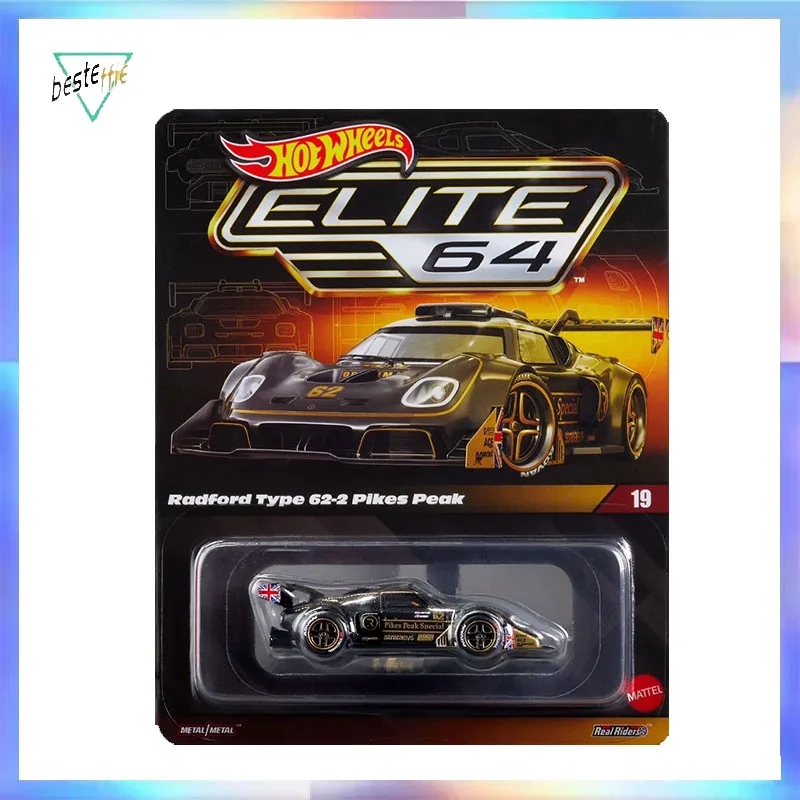 Preventa Hot Wheels modelo de coche Elite 64 Radford tipo 62-2 pics pico adorno de habitación modelo coleccionable regalo de Navidad de Año Nuevo
