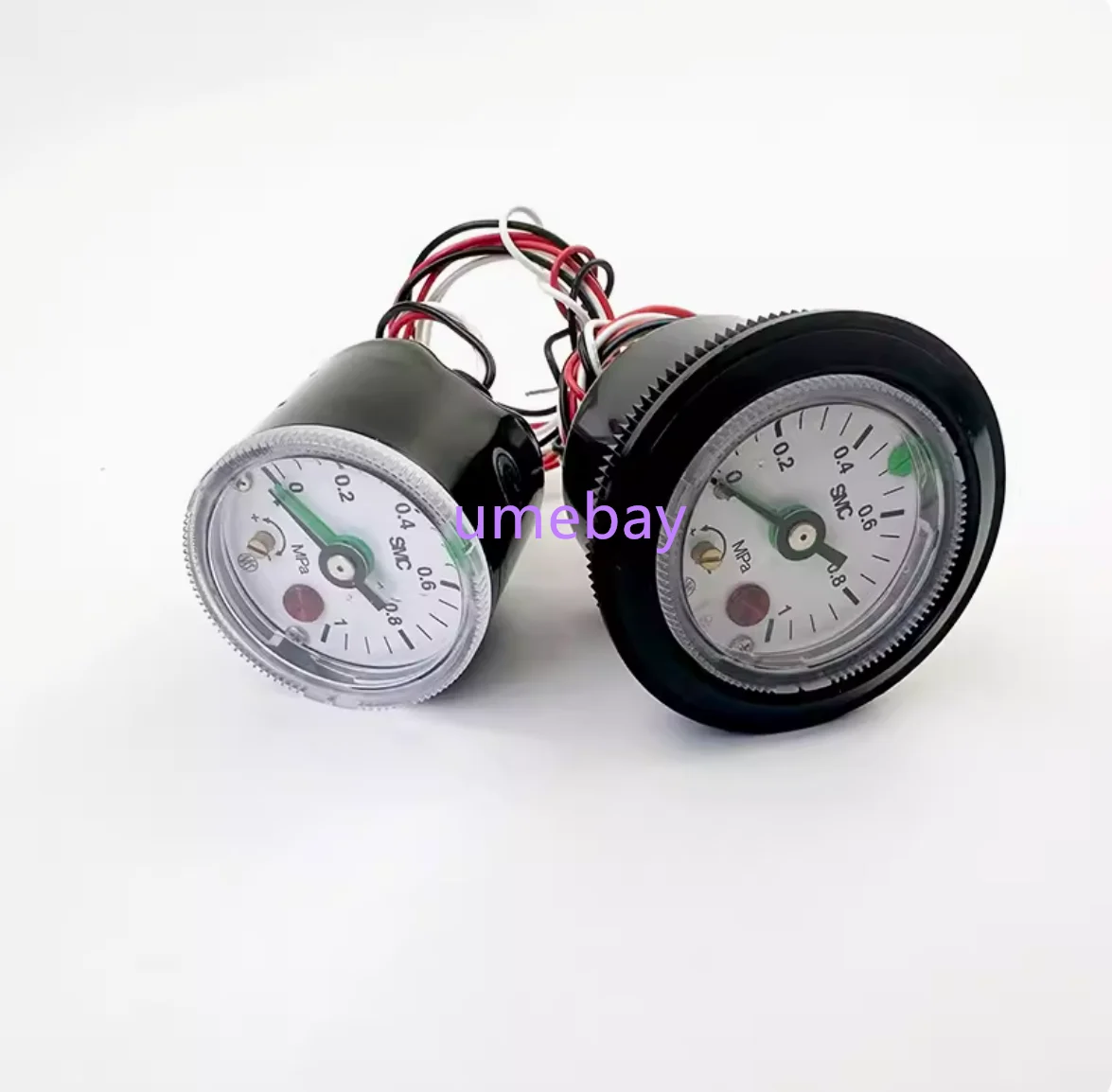 1pcs  SMC  Pressure gauge with pressure switch:  GP46-10-01L5  GP46-10-02L5  GP46-10-01L5-C  GP46-10-02L5-C