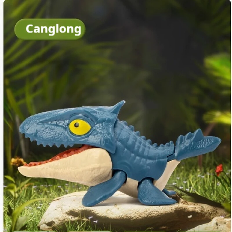 Bite Finger Dinosaur Toy Tyrannosaurus Rex Children Decompress Prank Simulation Gadget  Children'S Educational Toys For Children