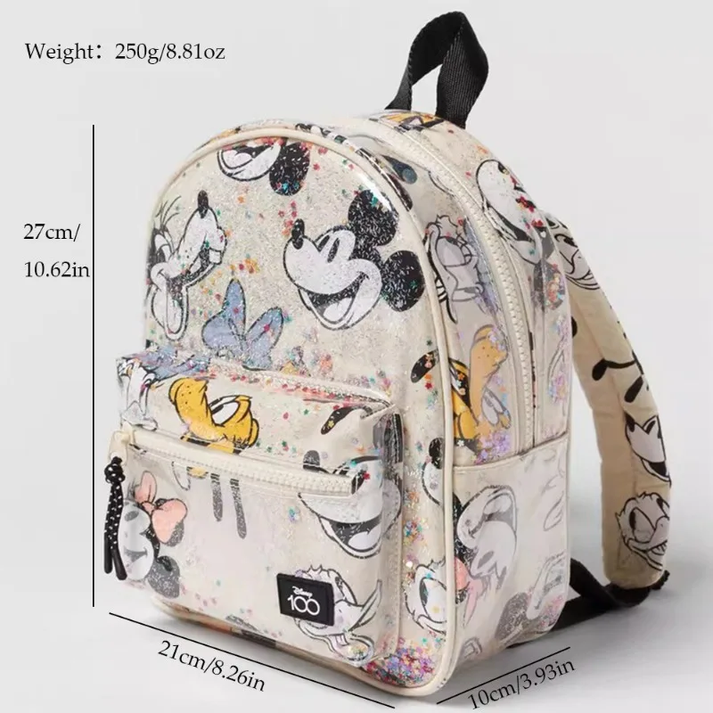 

Fashion Cartoon Mickey Mouse Schoolbag Trendy Anime Minnie Mouse Backpack Highly attractive Leisure Travel Shoulders Bag Gifts