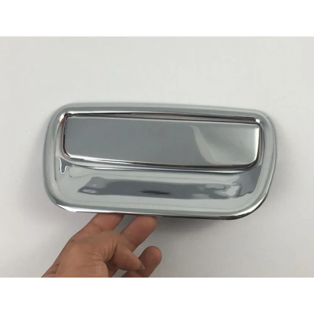 For Nissan March 2011 2012 2013 2014 2015 2016 2017 Car Handrail ABS Chrome Trunk Handle Rear Back Bowl Cover Part Hoods 2PCS