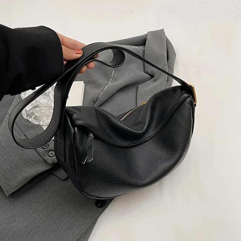 حقيبة جلدية جديدة عصرية، حقيبة زلابية نسائية، حقيبة كتف، حقيبة كروس، حقيبة جلدية ناعمة عصرية ومتعددة الاستخدامات